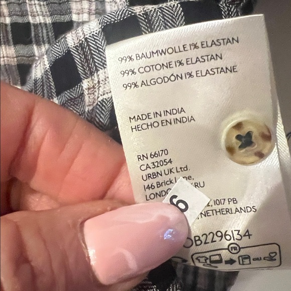 Pilcro by Anthropologie Keira Plaid Button-Up Top - Picture 11 of 12